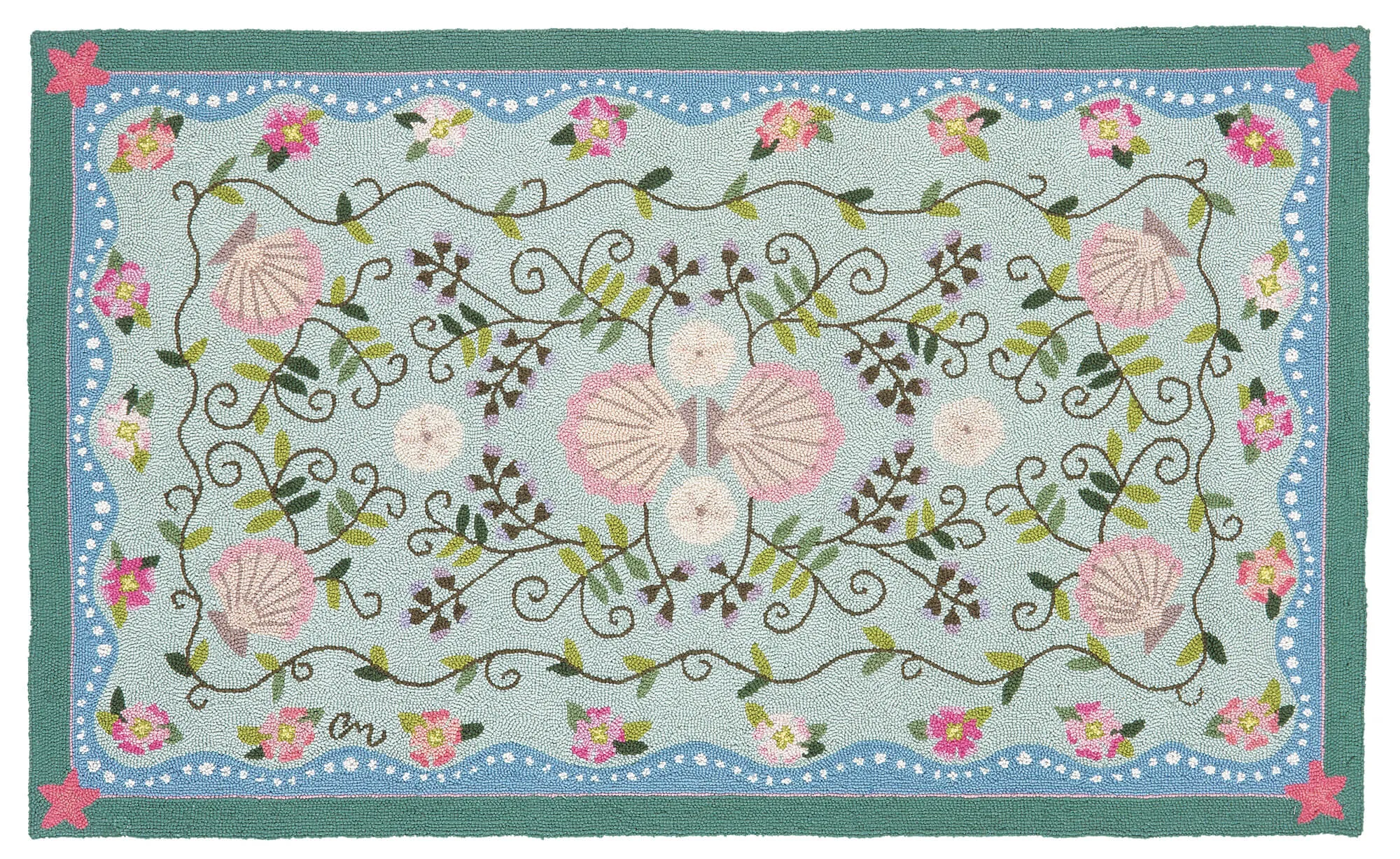 Seashell & Beachpea 3x5