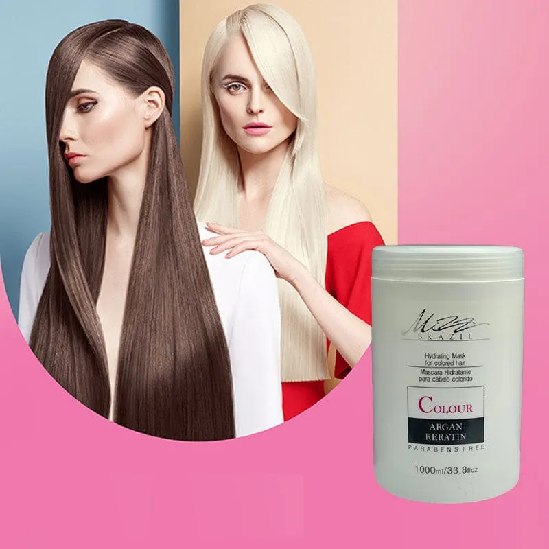 Seibella Brasil - Miss Brazil Masque hydratant pour cheveux colorés 1000ml