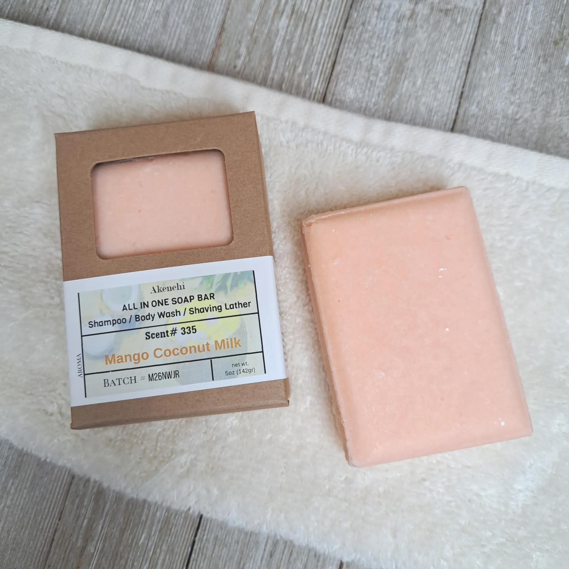Shampoo Bar #335 | Mango & Coconut