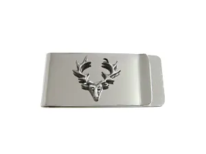 Simple Deer Head Money Clip