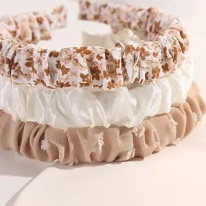 Simply Cute Chiffon Ruched Headband-Variants