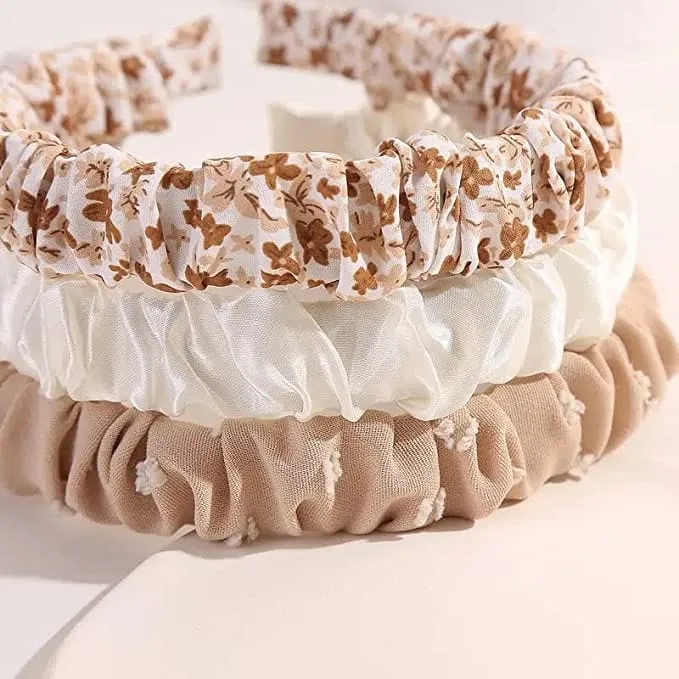 Simply Cute Chiffon Ruched Headband-Variants