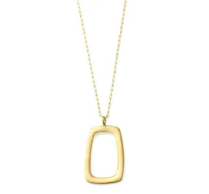 Small Rectangle Necklace
