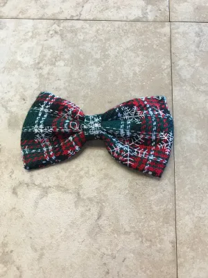 Snowflake Hair Bows