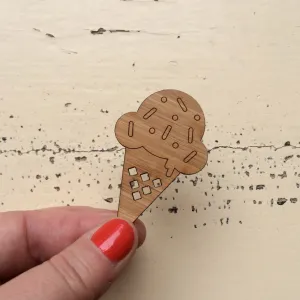 Sprinkles Ice-cream Cone Duo -Two Pair Set