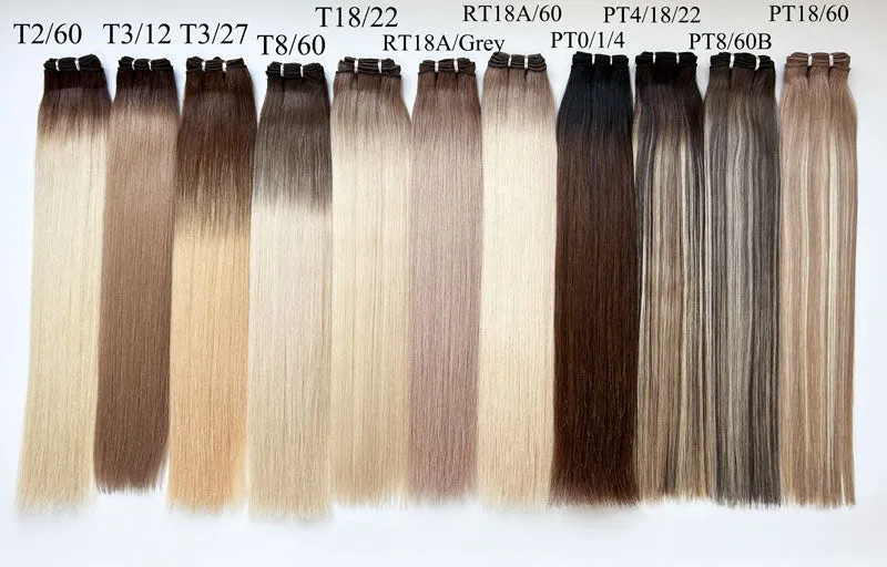Stock Machine Weft /Luxury Hair /20"/100g