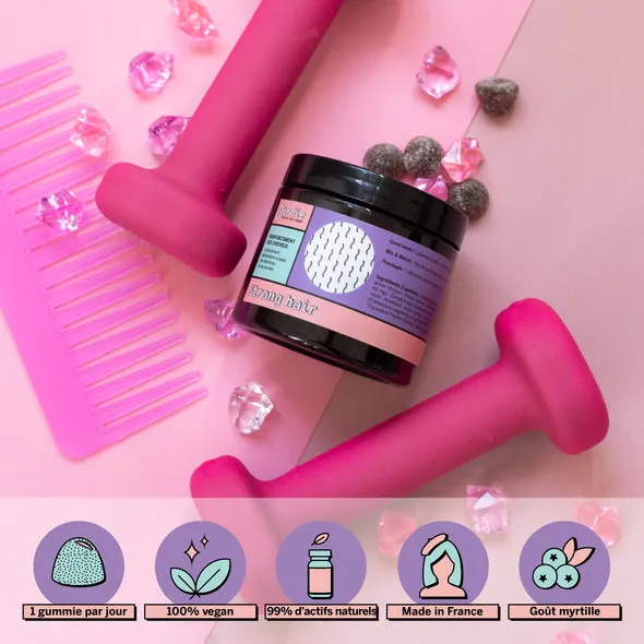 Strong Hair - Gummies Croissance et Volume des cheveux
