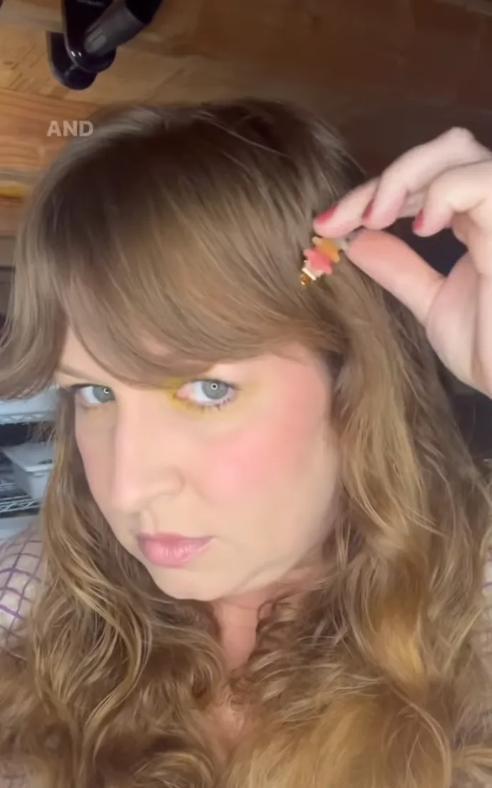 super star hair clip