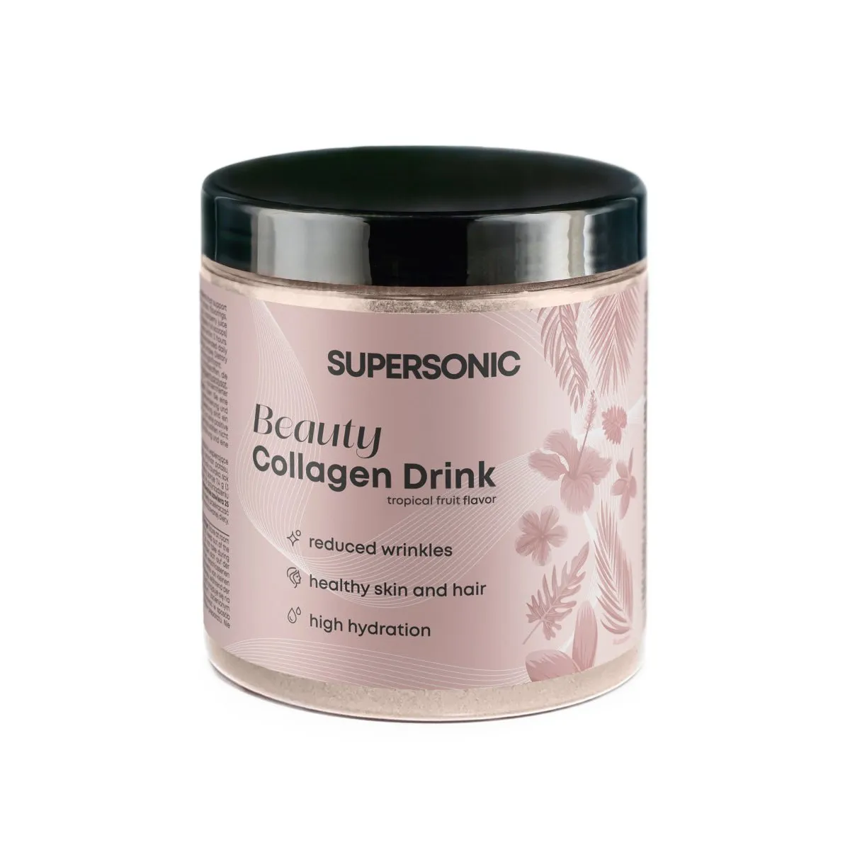 SUPERSONIC Collagen Beauty Drink - Tropical flavour 185g