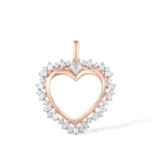 Sweet Heart with Diamond Pendant