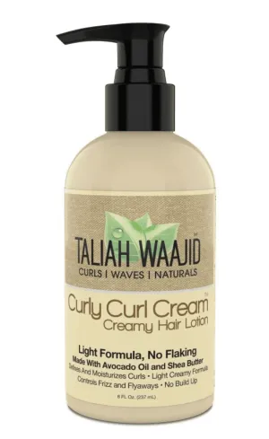Taliah Waajid - Lotion crémeuse "curly curl" - plusieurs contenances