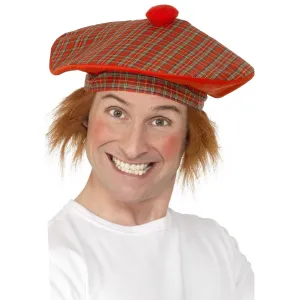 Tam O'Shanter Hat Deluxe with Hair