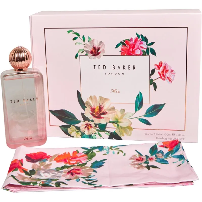 Ted Baker Mia 2 Piece Gift Set Eau De Toilette 100ml - Hair Tie