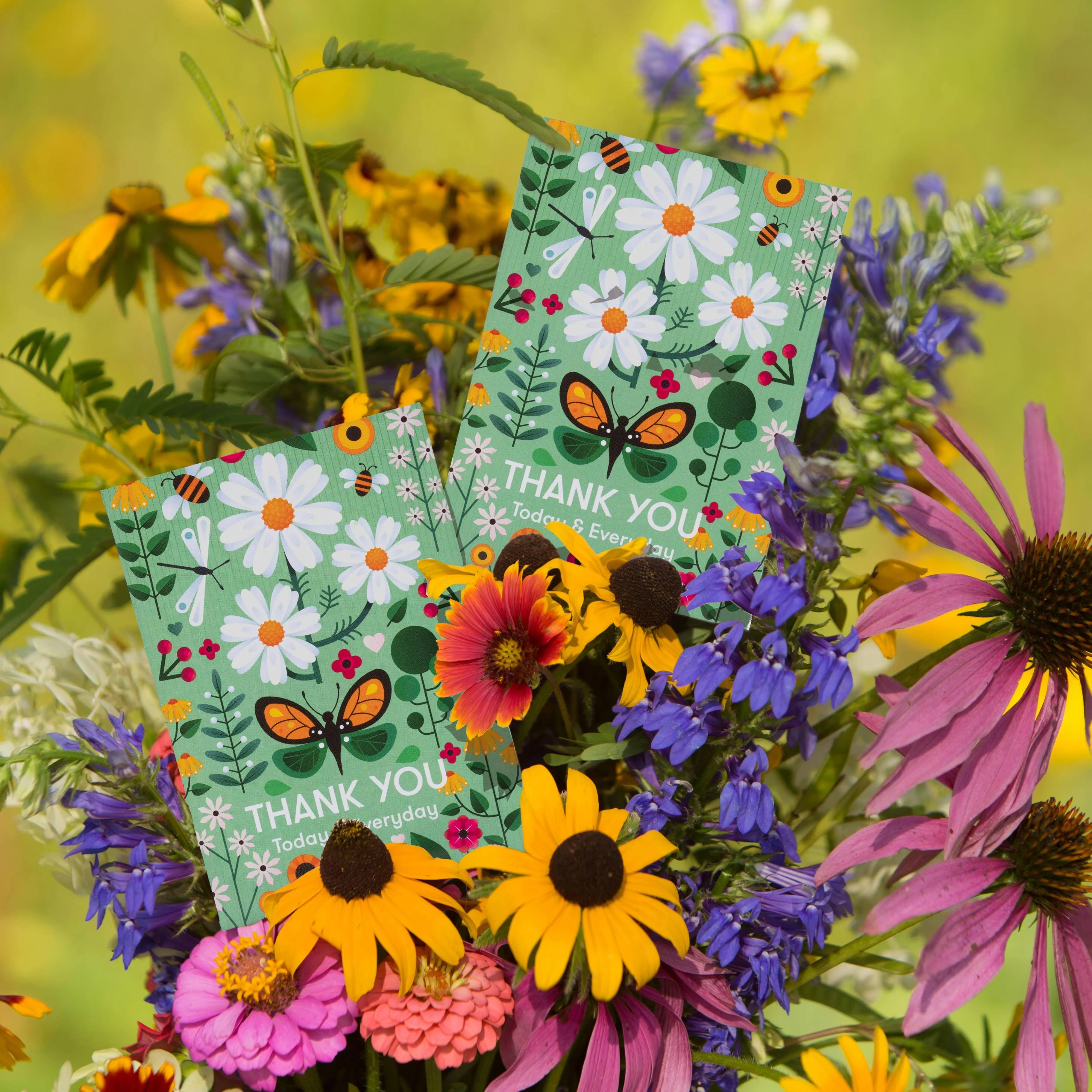 Thank You - Pollinator Flower Mix Seed Packet