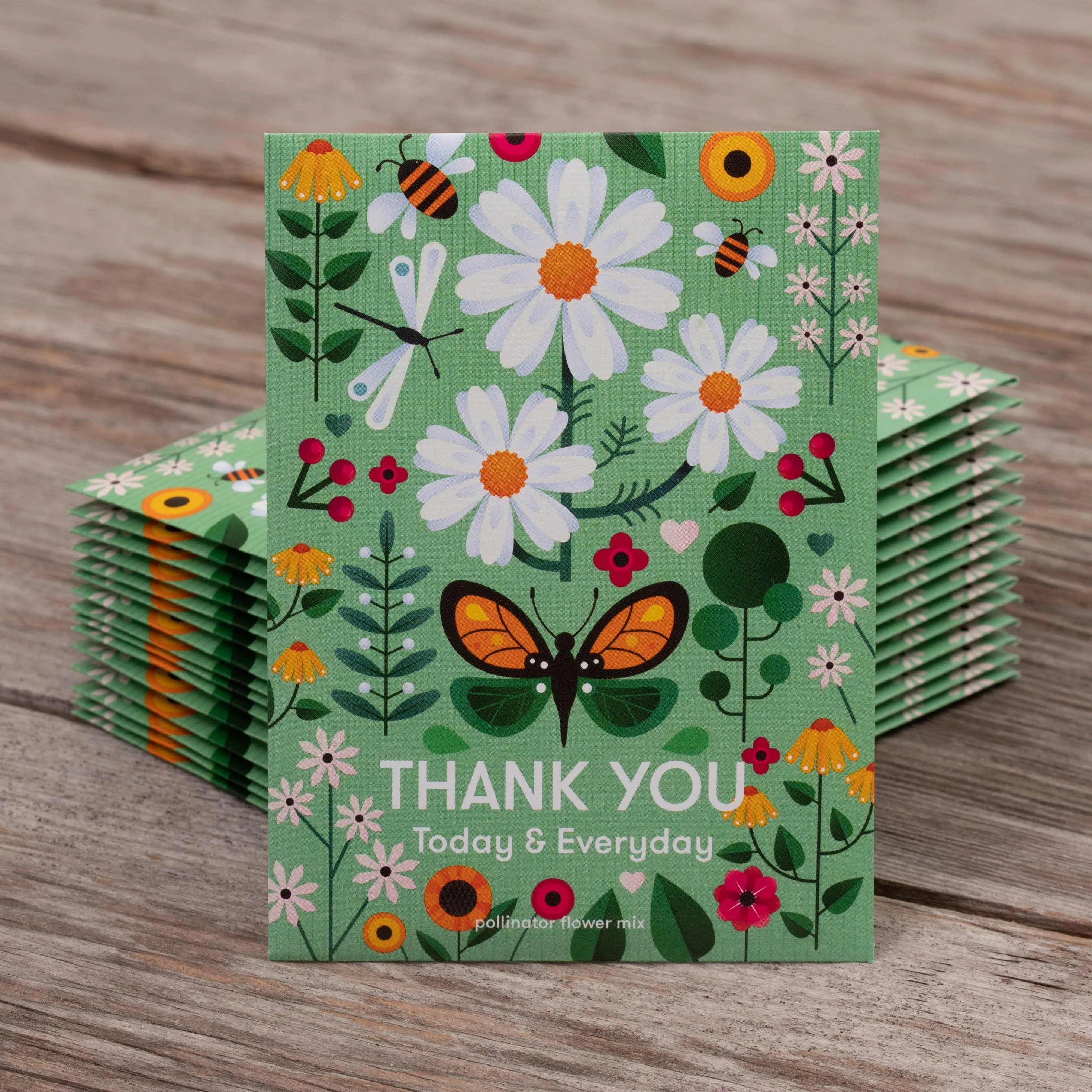 Thank You - Pollinator Flower Mix Seed Packet