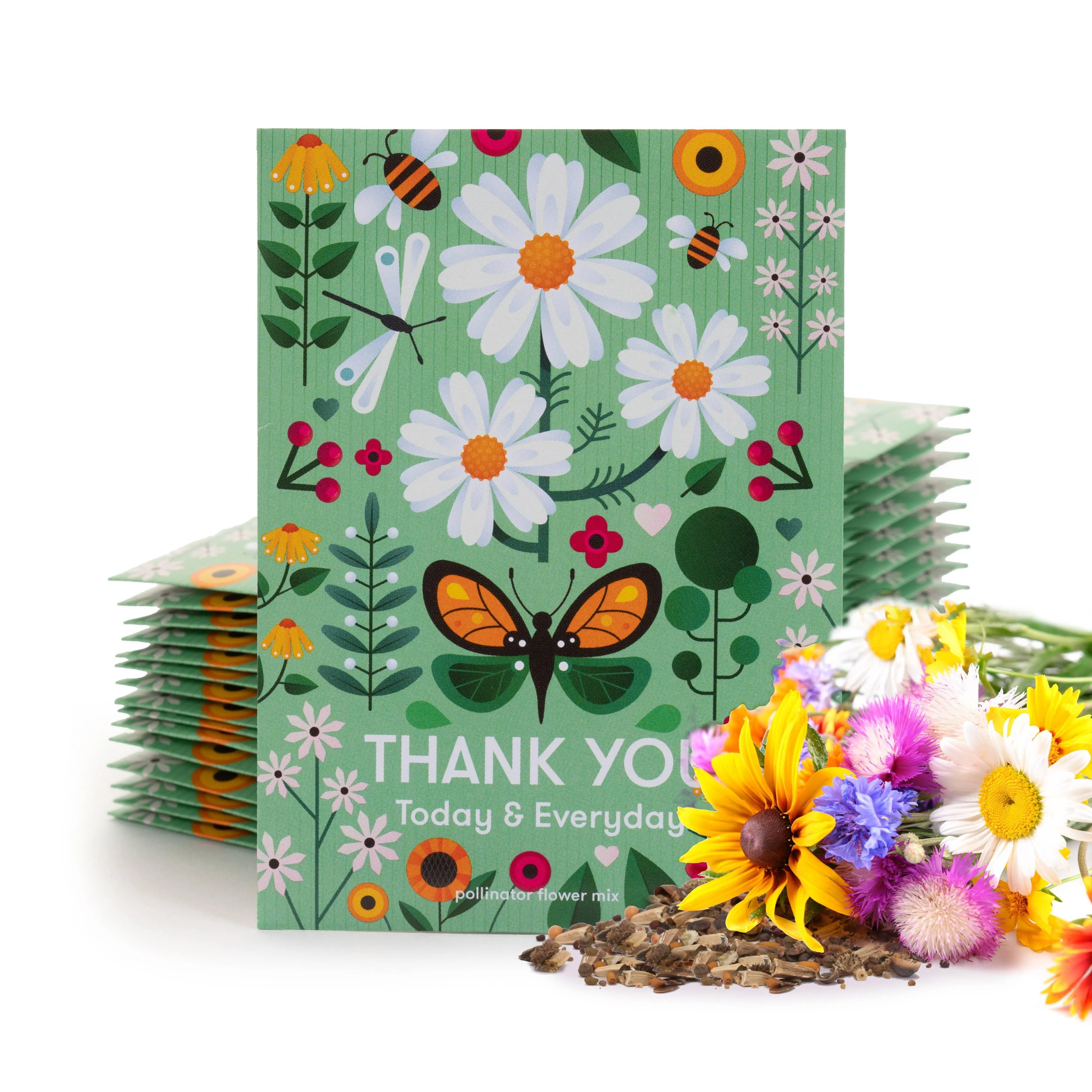 Thank You - Pollinator Flower Mix Seed Packet