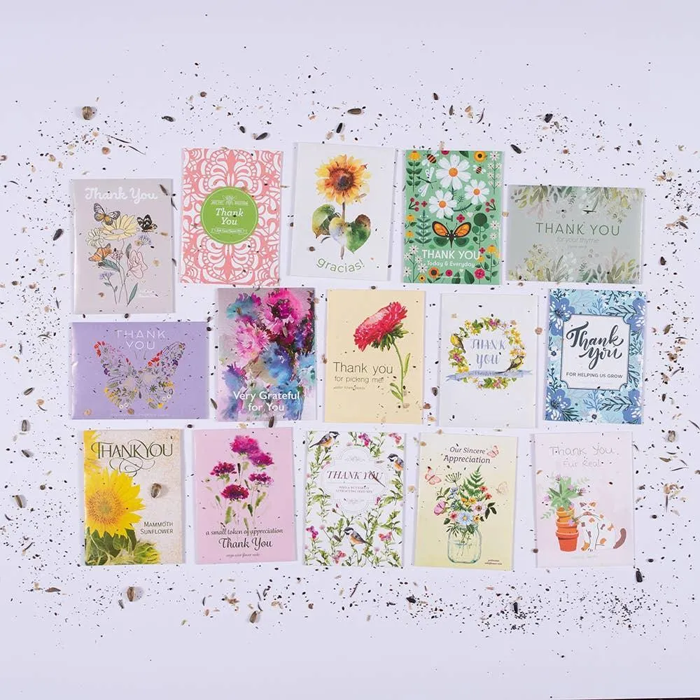 Thank You - Pollinator Flower Mix Seed Packet