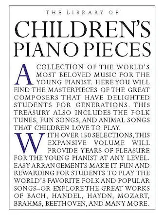 The Library of Children's Piano Pieces