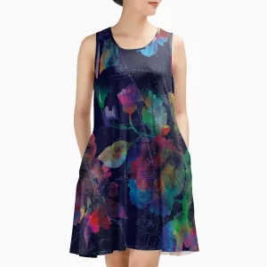 The South Florida Twilight Flowers Sundress