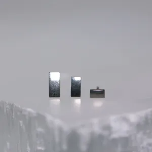 Titanium Rectangle Threadless End