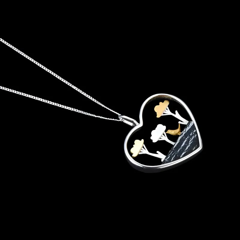 Trees of Clouds Pendant