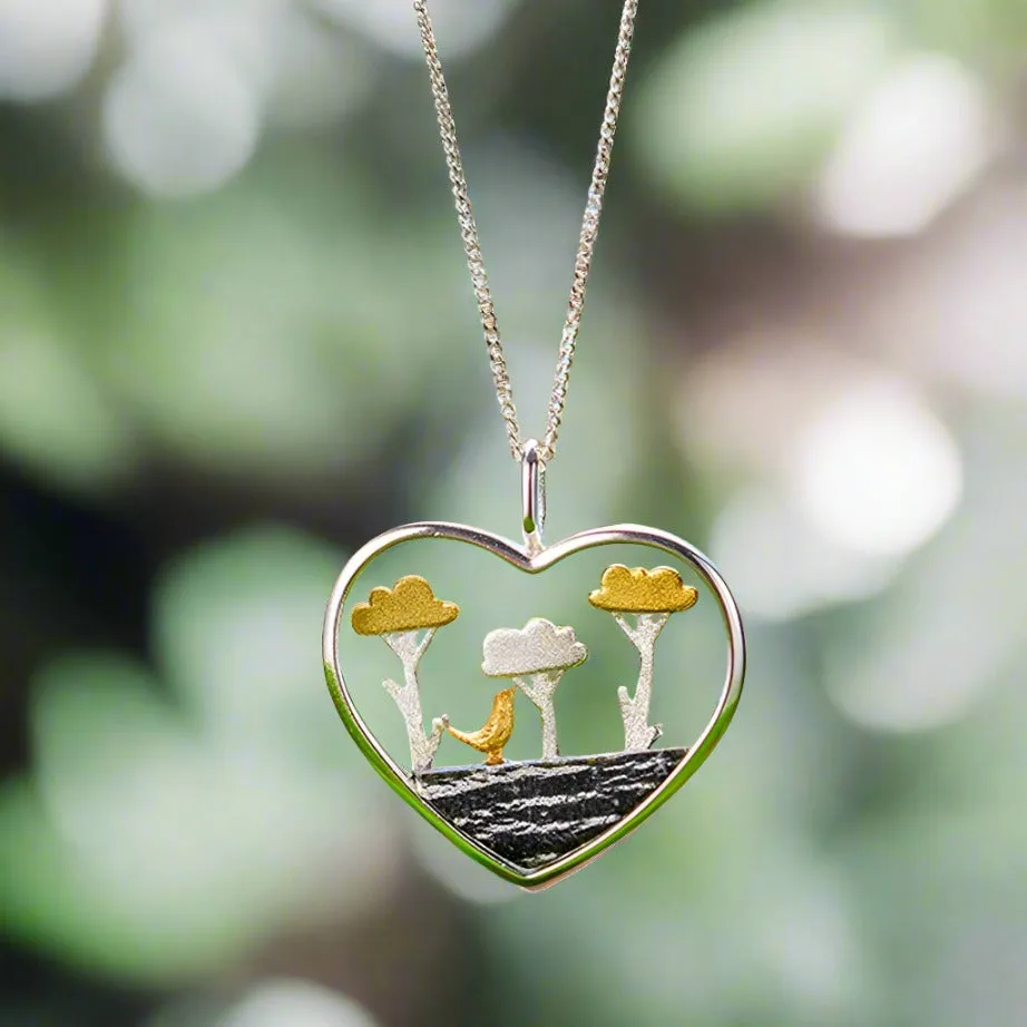 Trees of Clouds Pendant