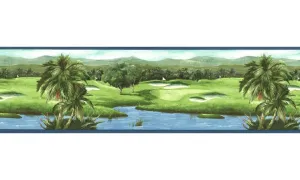 Tropical B75082 Wallpaper Border
