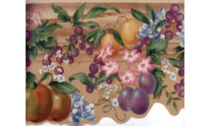 Tropical Fruit Collection KH5957 Wallpaper Border