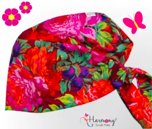 Tropical Garden Border Florence™ Scrub Hat