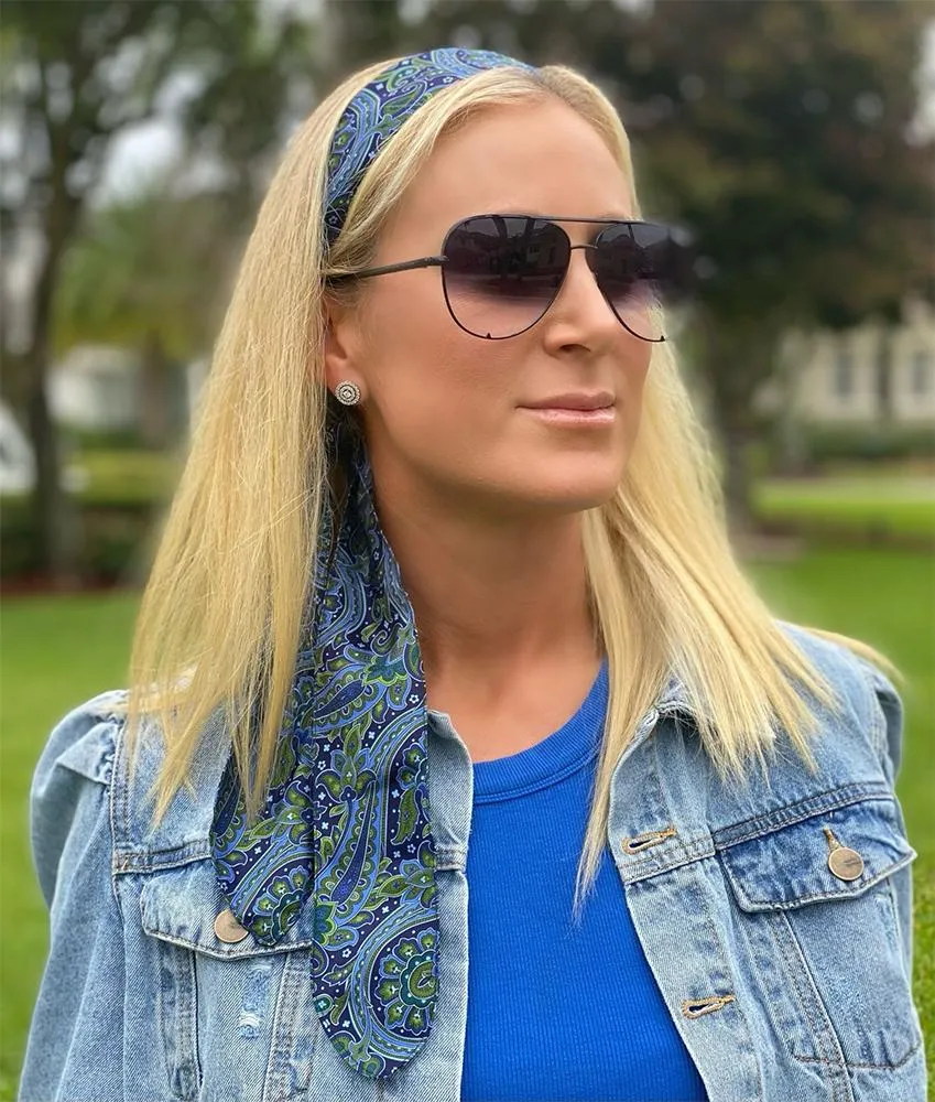 Tropical Santa - Hair Scarf