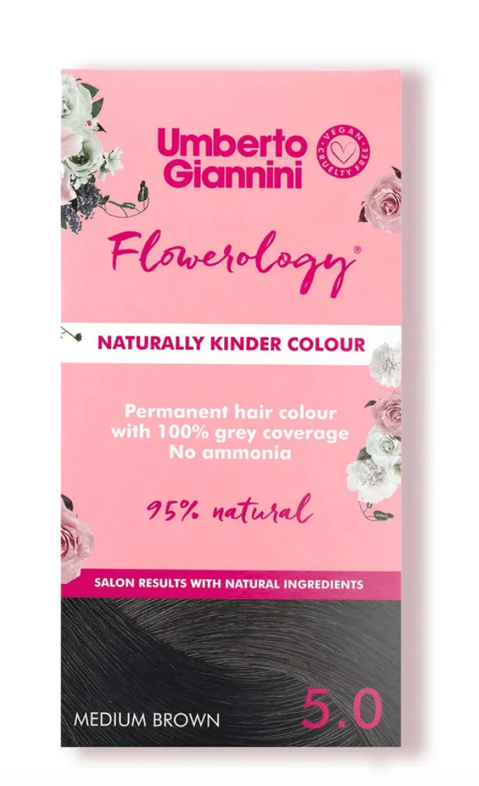 Umberto Giannini - Flowerology - Coloration permanente "Naturally Kinder" - 195ml