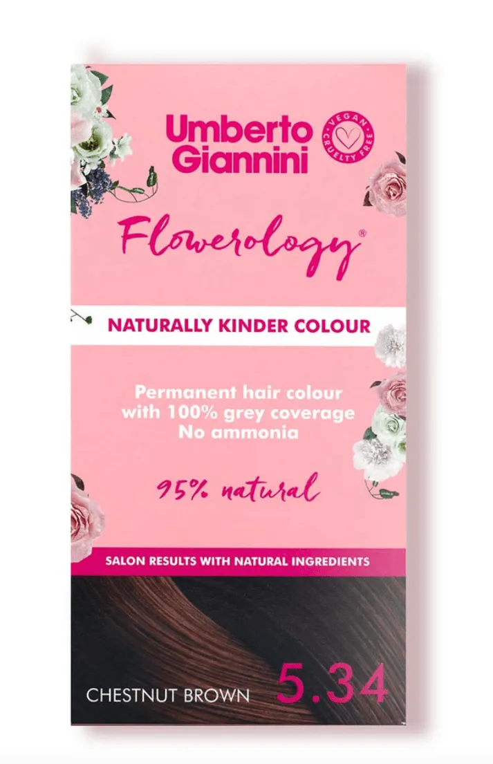 Umberto Giannini - Flowerology - Coloration permanente "Naturally Kinder" - 195ml