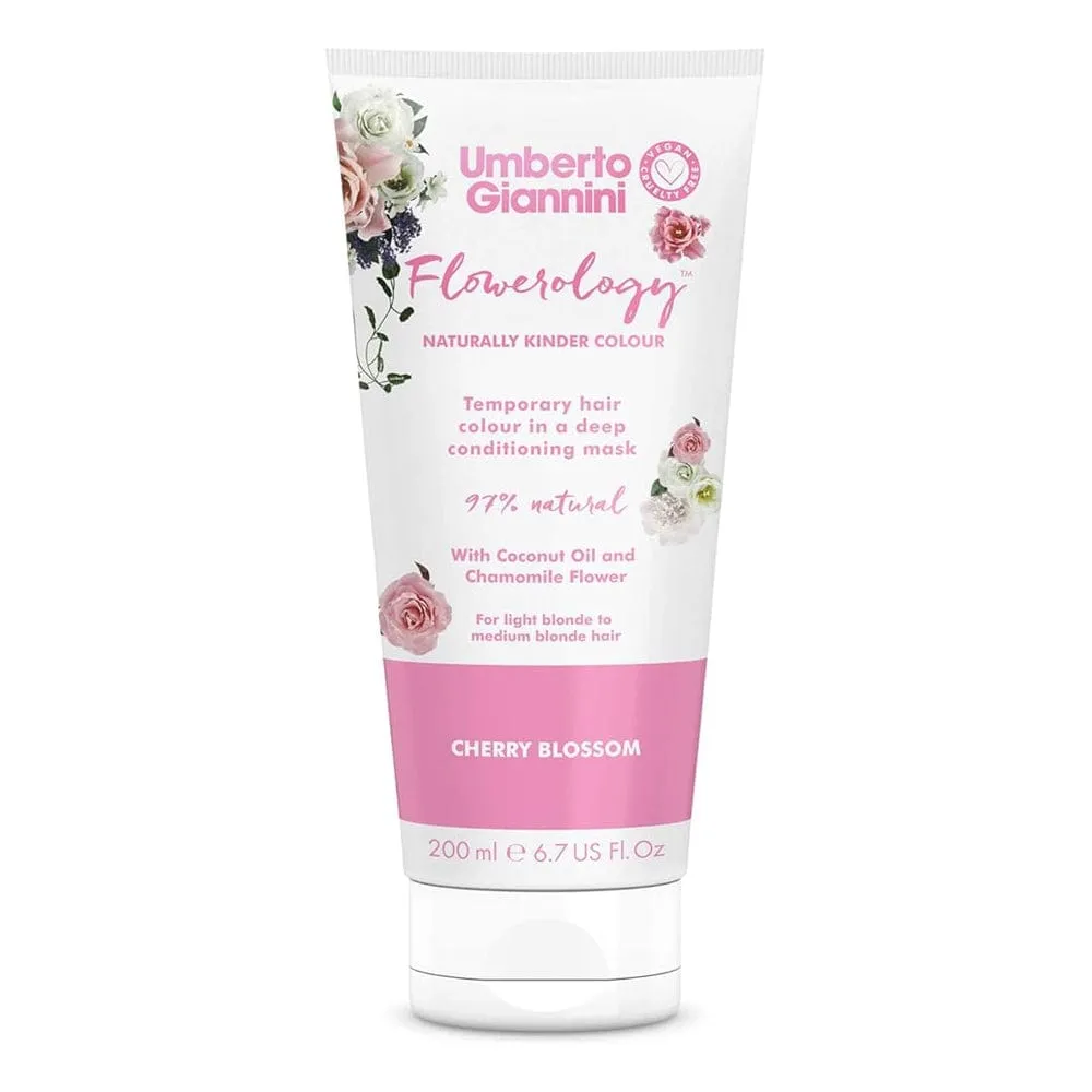 Umberto Giannini - Flowerology - Masque colorant temporaire "cherry blossom"  - 200ml