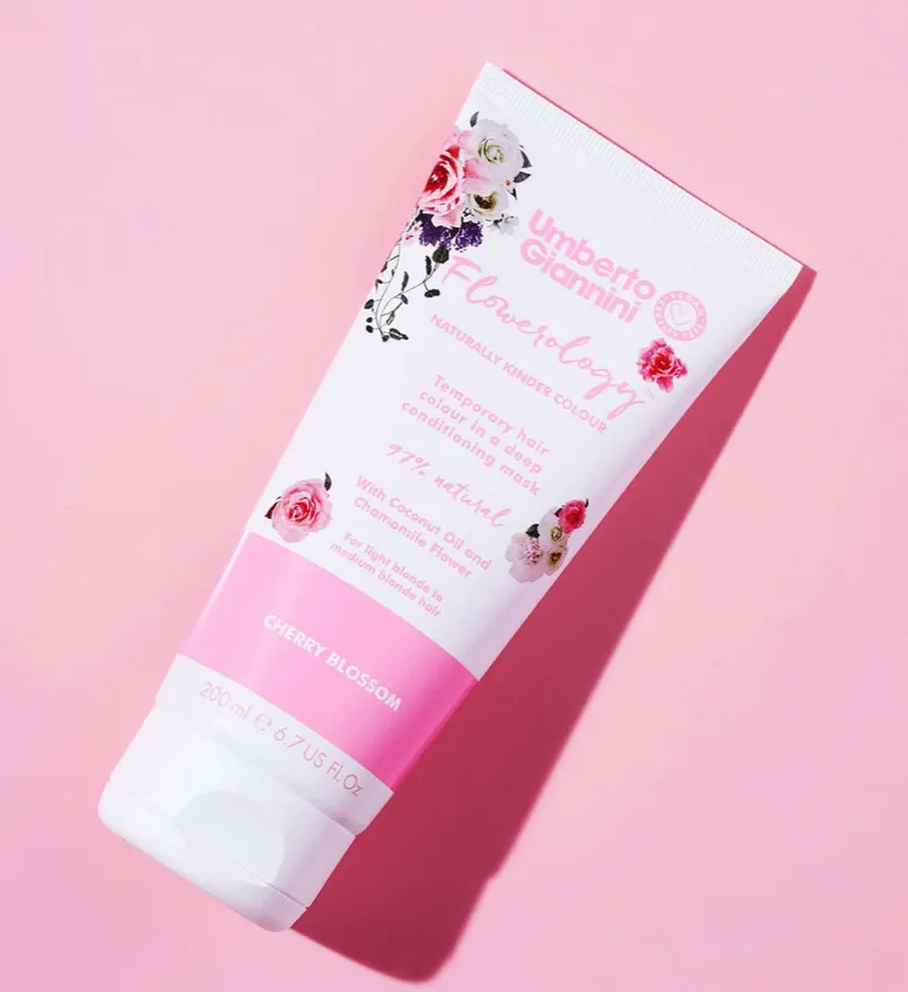 Umberto Giannini - Flowerology - Masque colorant temporaire "cherry blossom"  - 200ml