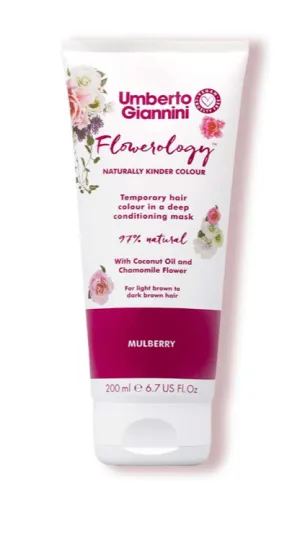 Umberto Giannini - Flowerology - Masque colorant temporaire "mulberry"  - 200ml