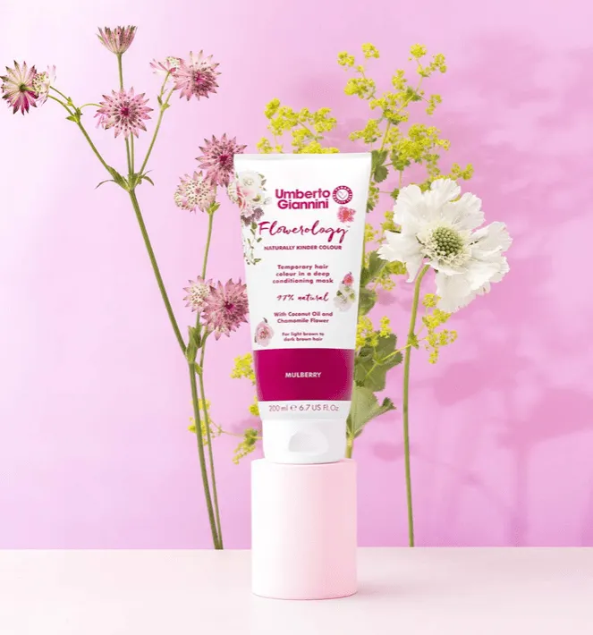 Umberto Giannini - Flowerology - Masque colorant temporaire "mulberry"  - 200ml