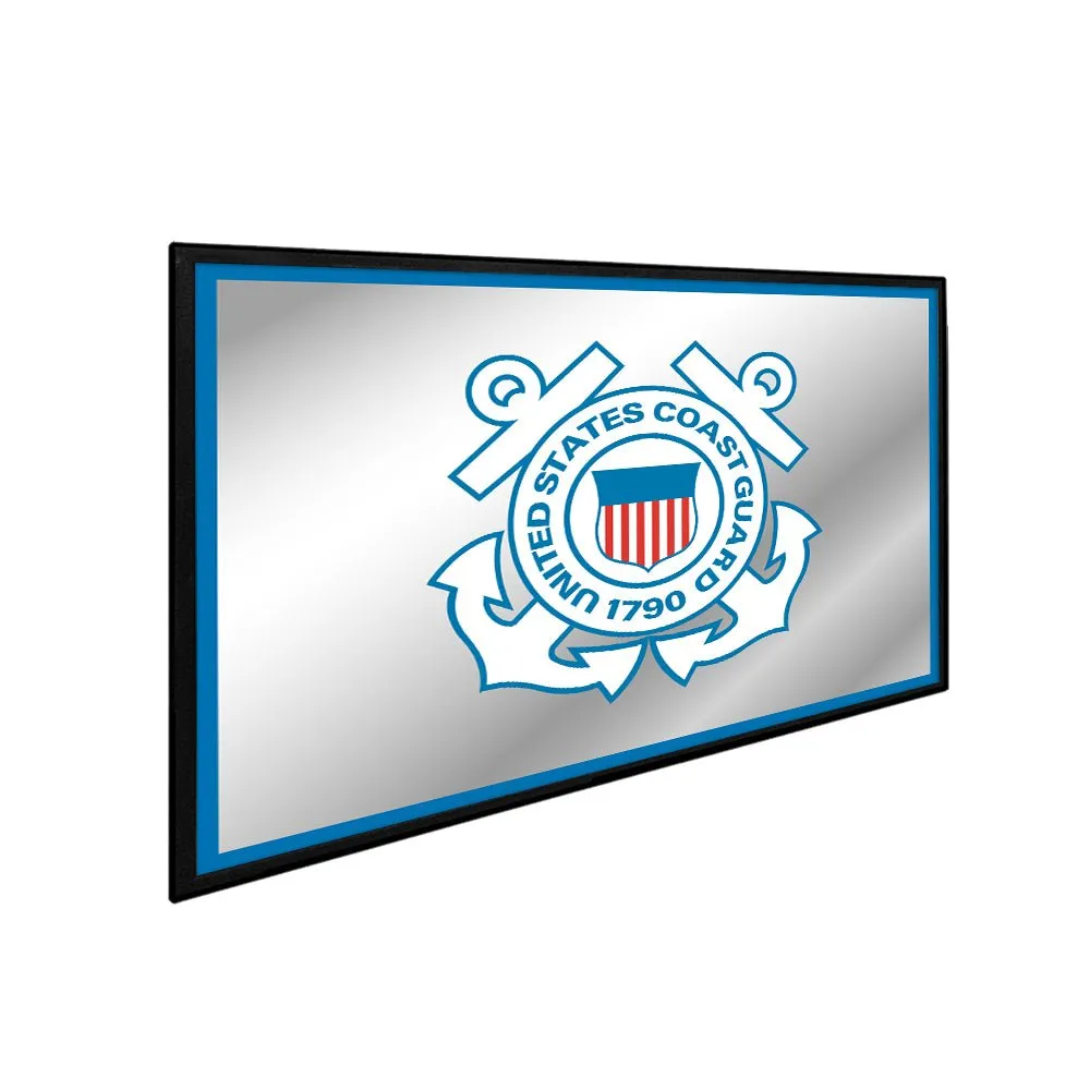 US Coast Guard: Framed Mirrored Wall Sign