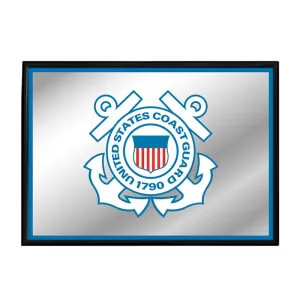 US Coast Guard: Framed Mirrored Wall Sign