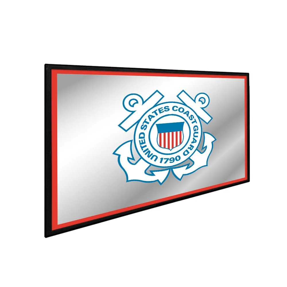 US Coast Guard: Framed Mirrored Wall Sign