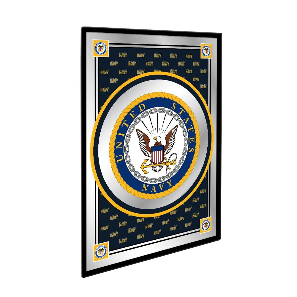 US Navy: Seal, Pride Design - Framed Mirrored Wall Sign