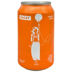 Vacay Vodka, Orange & Hibiscus Soda