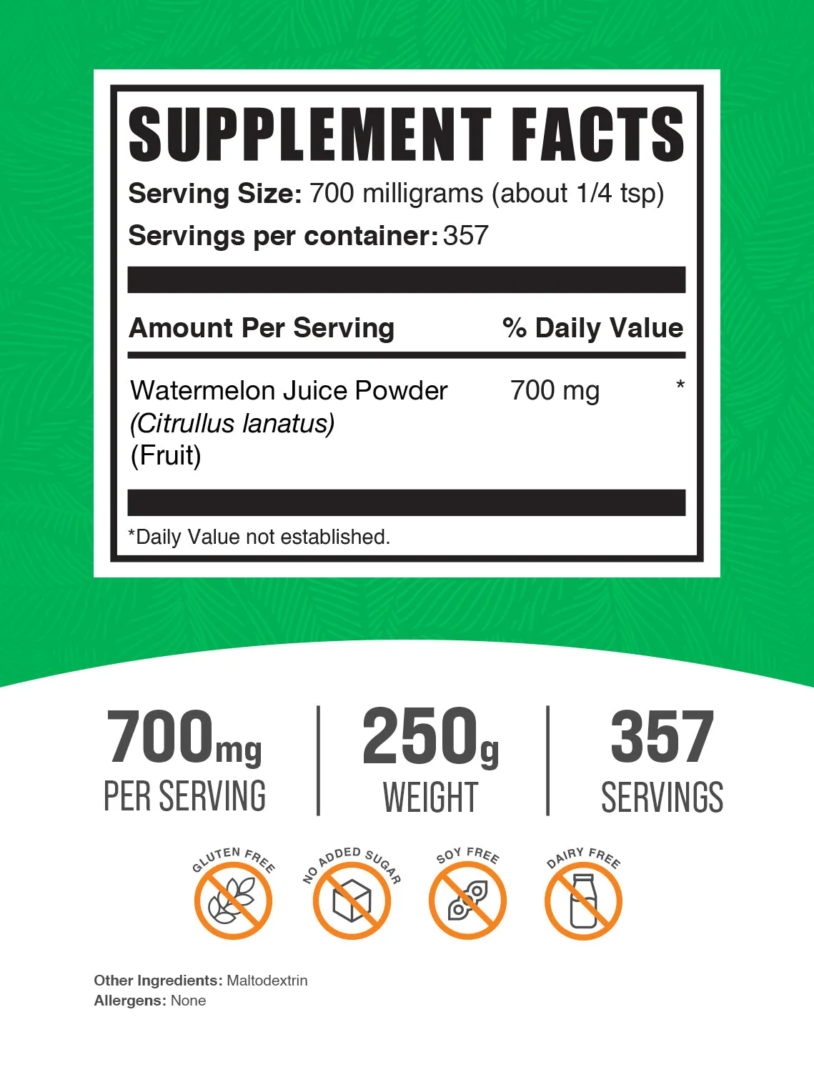 Watermelon Juice Powder