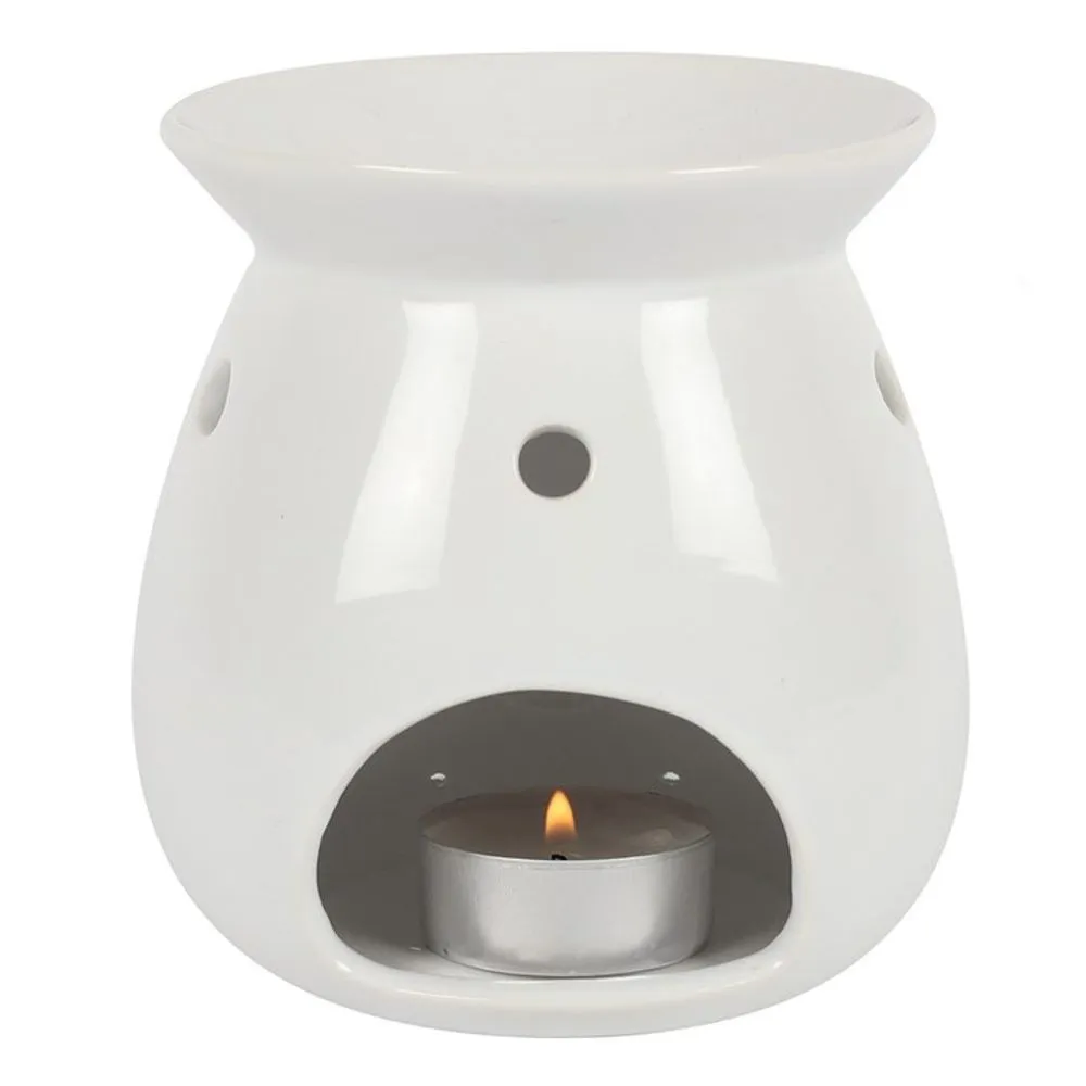 Wax Melt Burner with Honey & Heather Fragrance Gift Set - Smelling Bee-utiful Design - Large 11 cms High