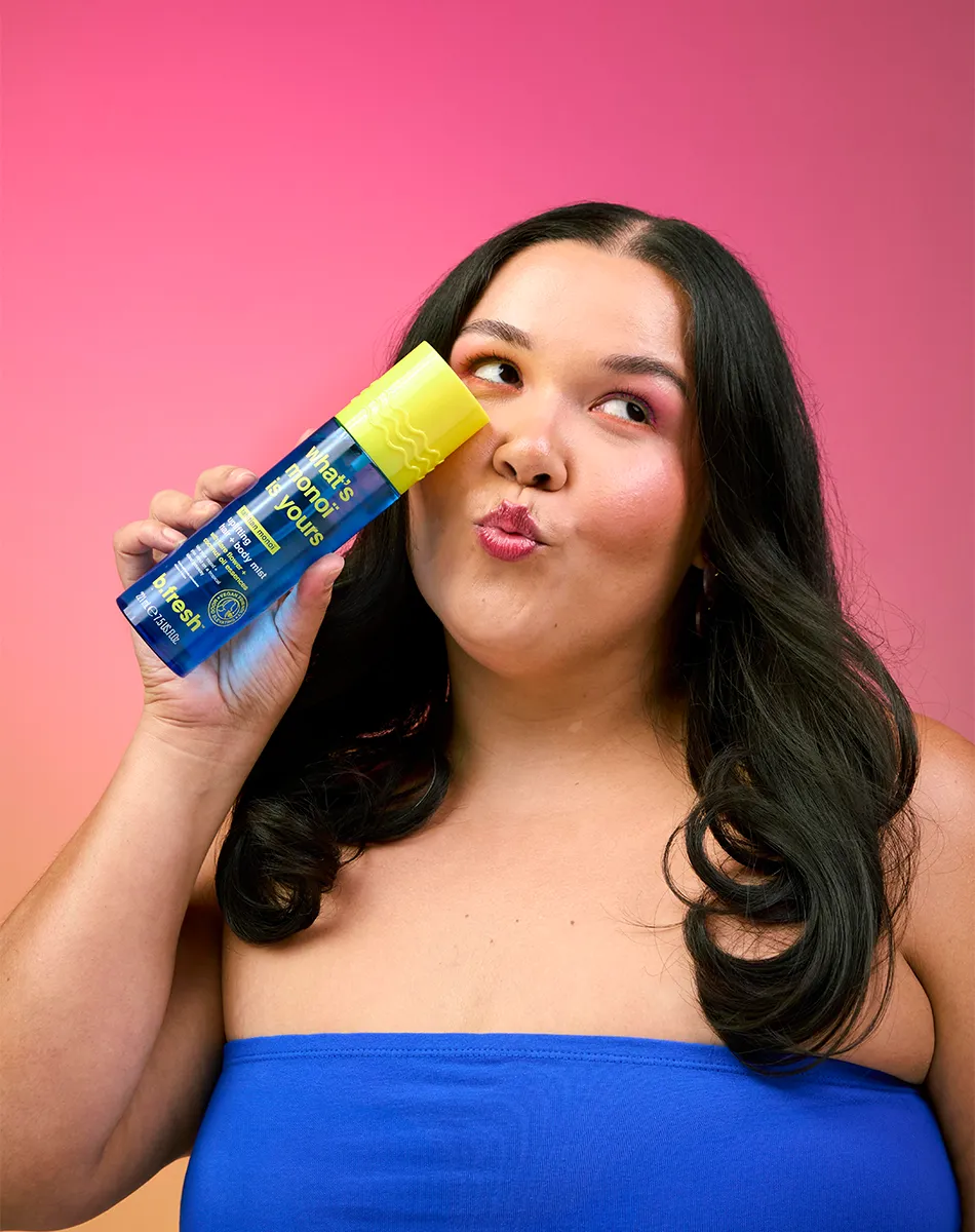 what's monoi is yours uplifting body   hair mist
