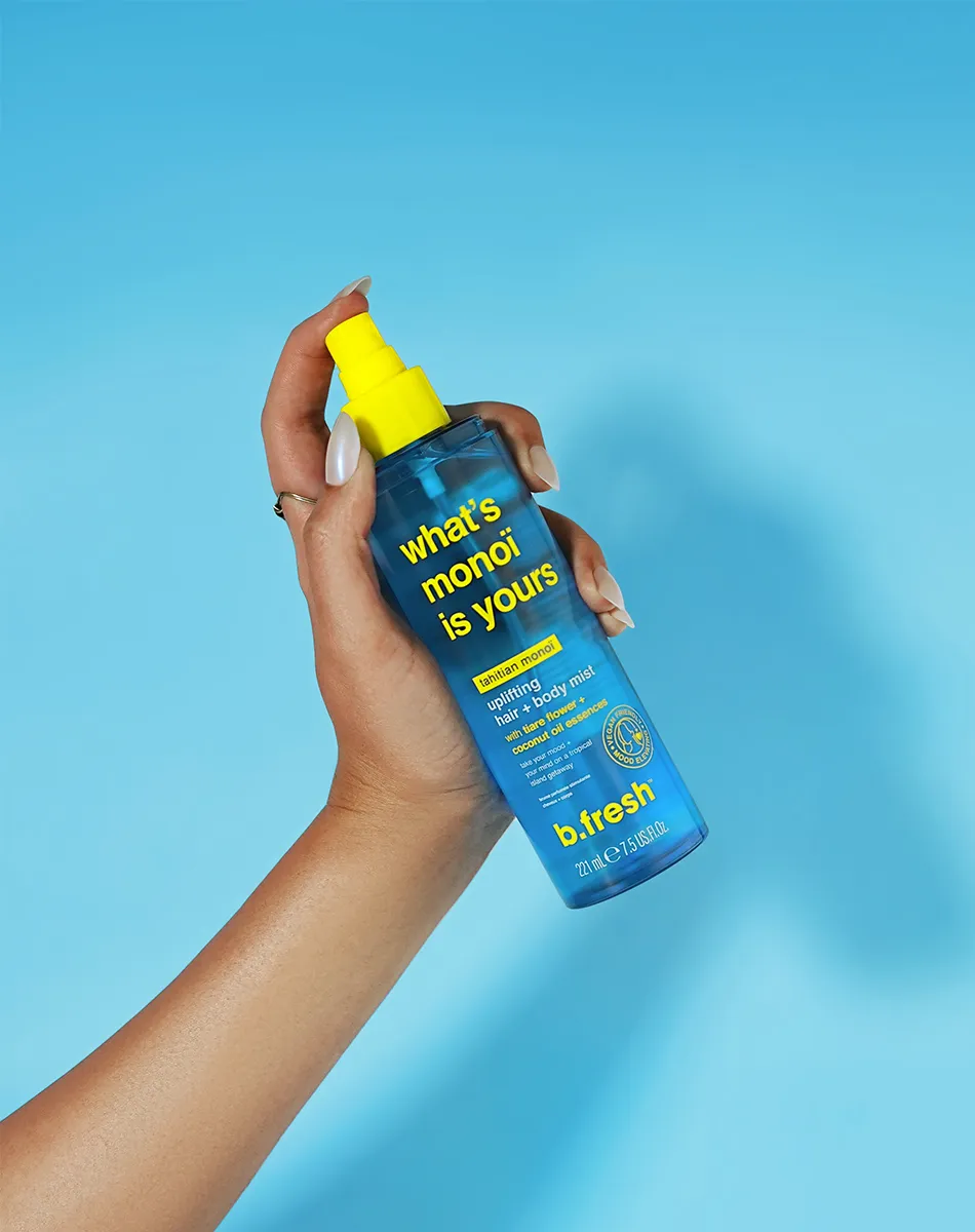 what's monoi is yours uplifting body   hair mist