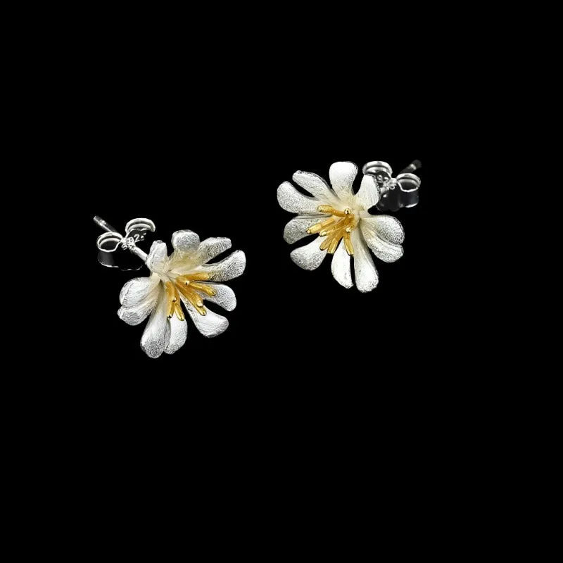Wild Flower Stud Earrings
