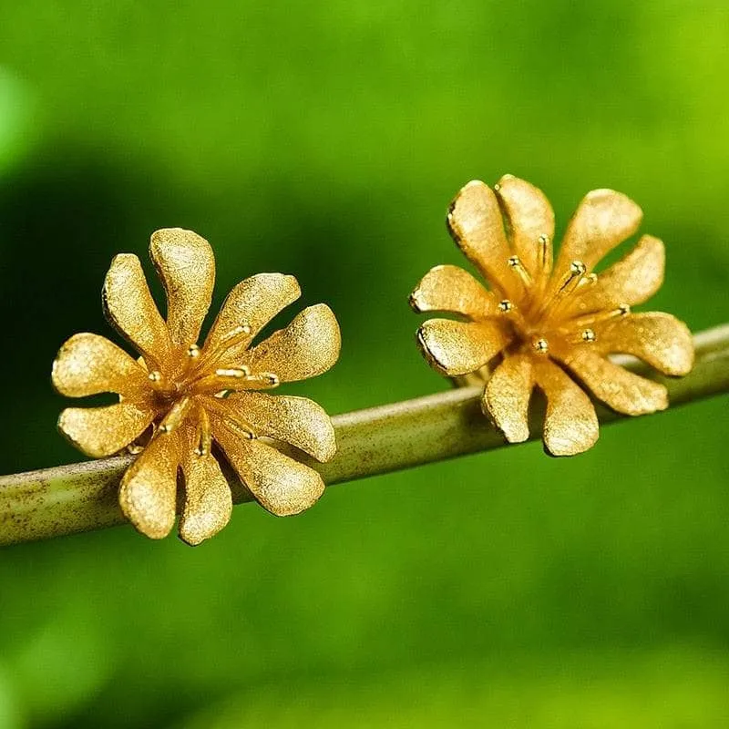 Wild Flower Stud Earrings
