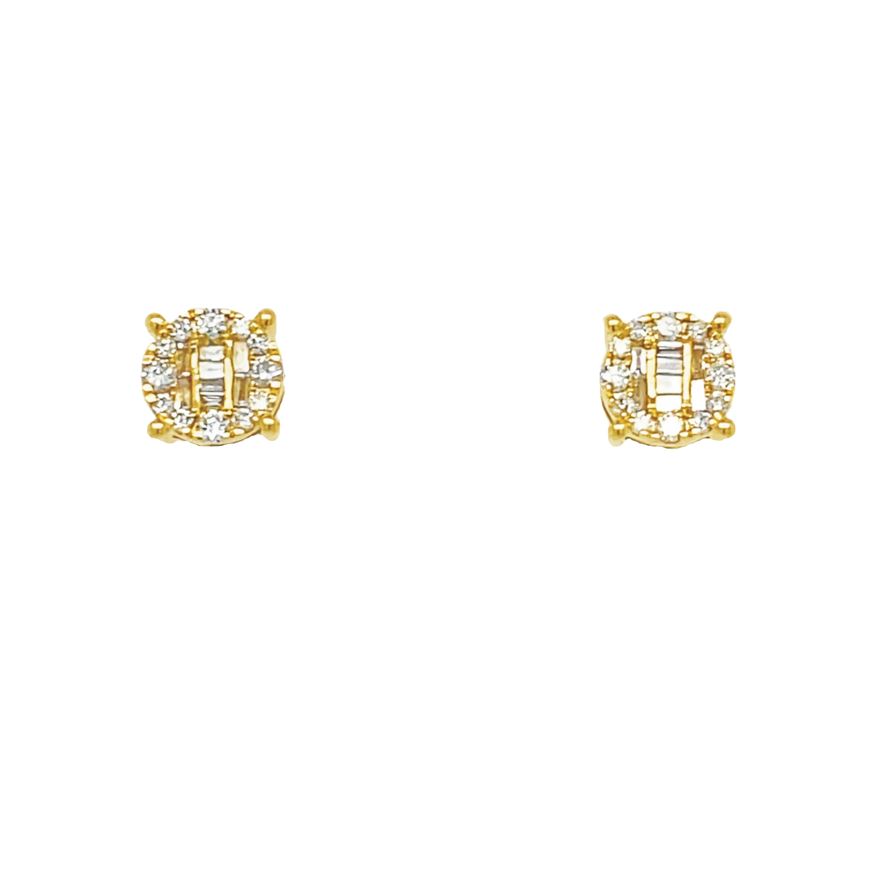 Yellow Gold diamond ring 10K(0.46ct)