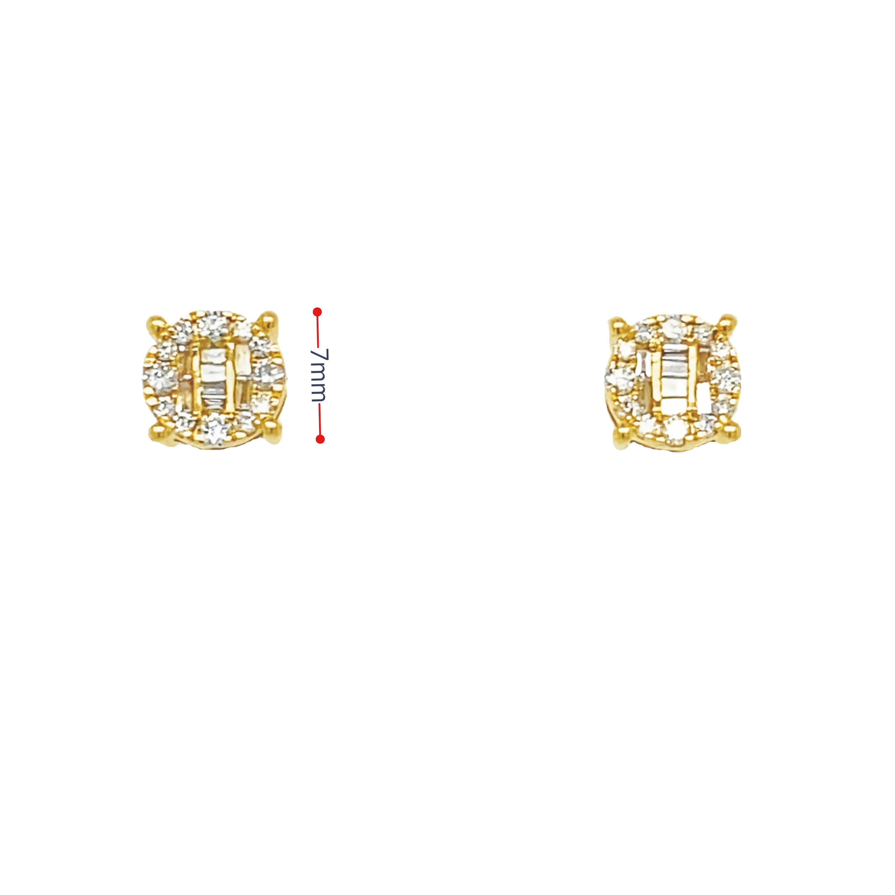 Yellow Gold diamond ring 10K(0.46ct)