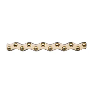 Zig Zag Stud Ivory Hair Clip
